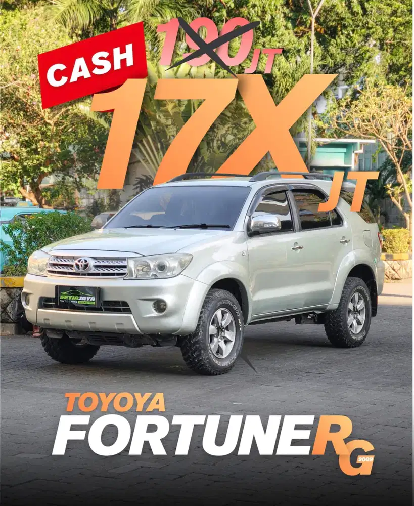 Toyota Fortuner G disel 2500cc matic 4x2 2009