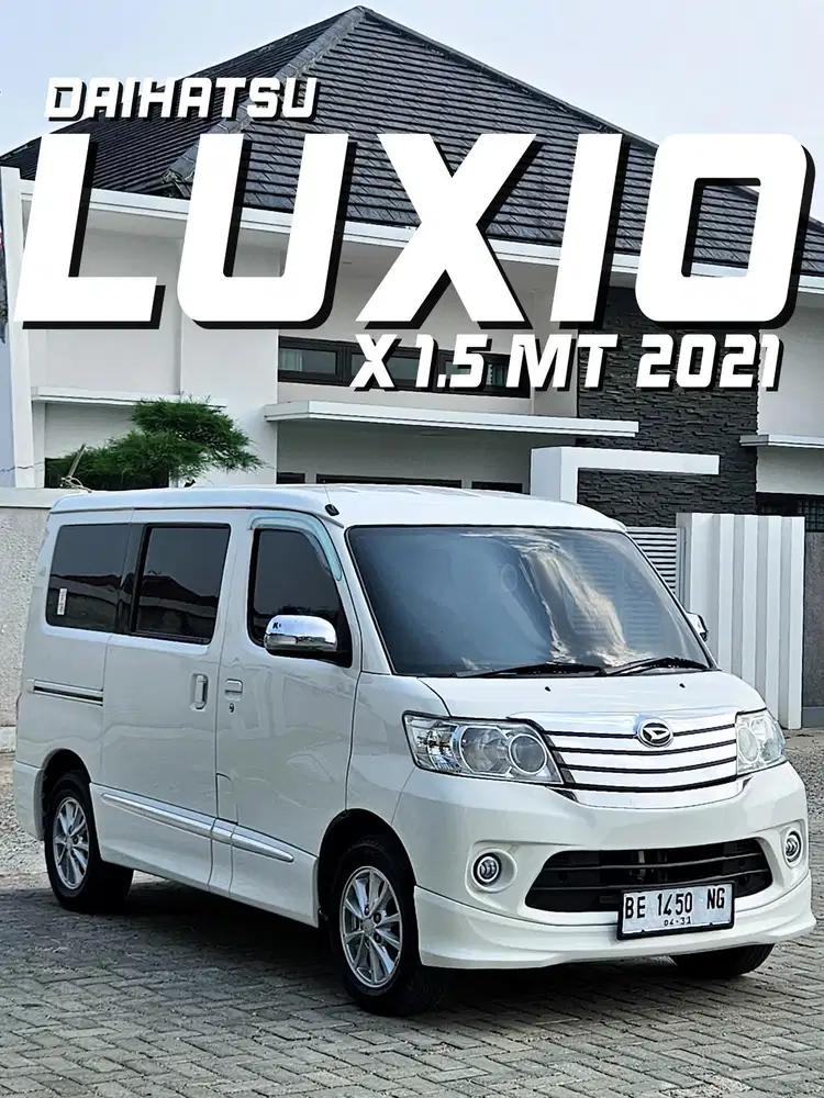Daihatsu luxio 2021 X manual istimewa bukan bekas rental jual cepat