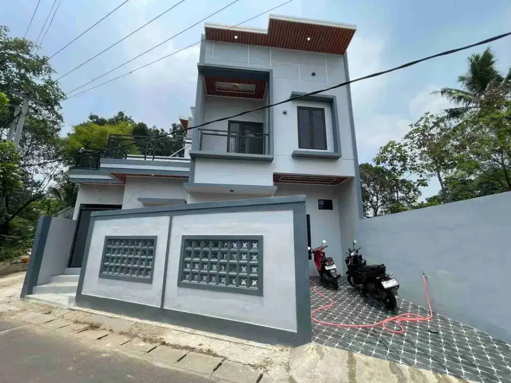 Rumah mewah plus warung..di Pitara Depok
