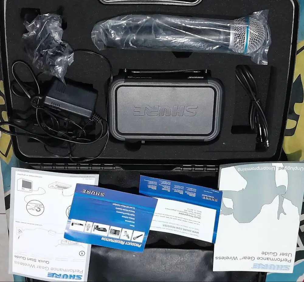 Mic wireless shure pgx