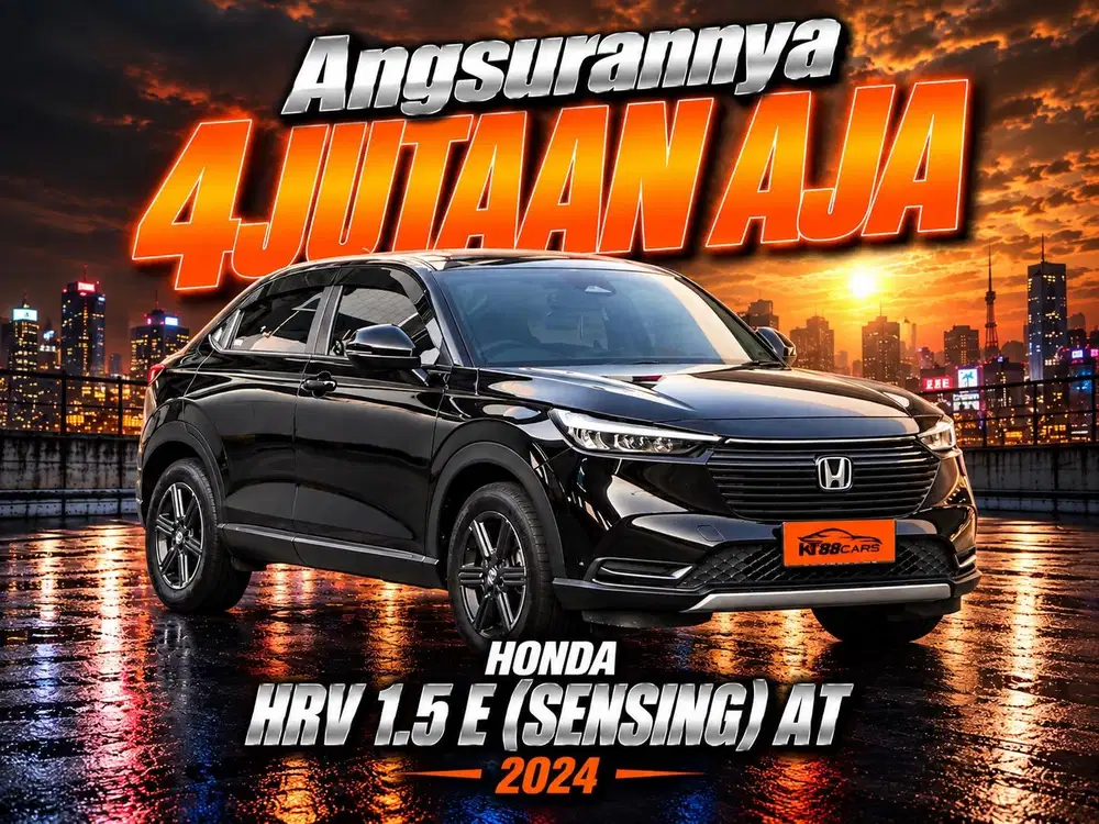 DP 30Jt Bergaransi HONDA HRV 1.5 E (SENSING) AT 2024