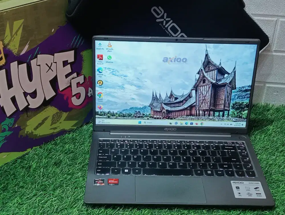 AXIOO Hype 5 AMD /AMD Ryzen 5-5500U RAM 8GB SSD 256GB No Minus