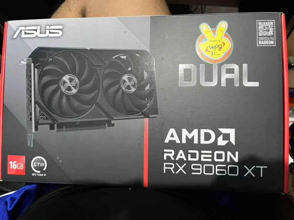 VGA AMD ASUS DUAL RX 9060 XT 16GB