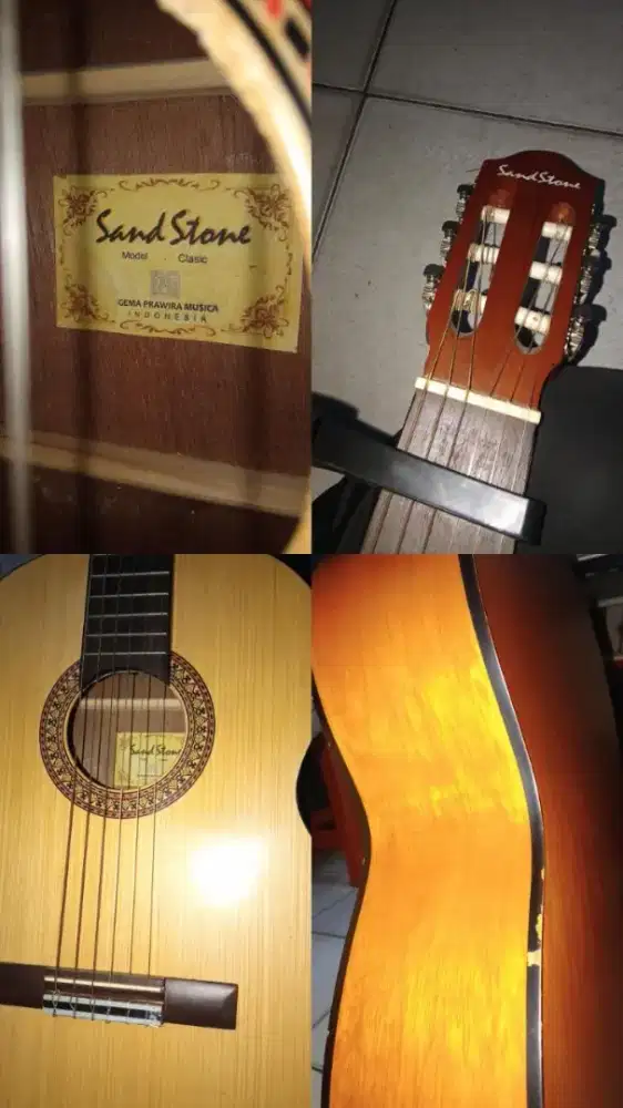 gitar neylon classic pemakaian baru 2minggu