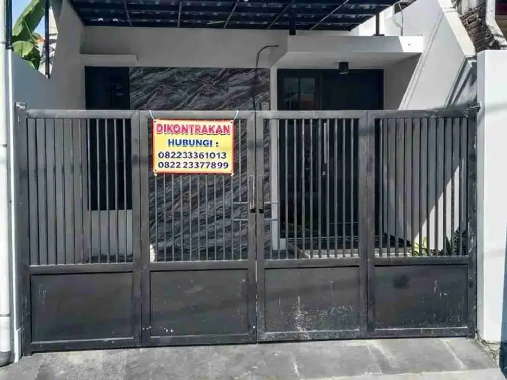 rumah wiyung kondisi proper 3 kamar, hanya 3 menit jln raya babatan