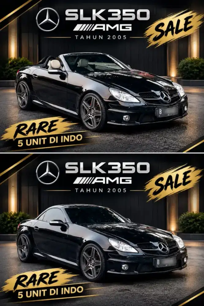 Mobil langka Mercedes slk350