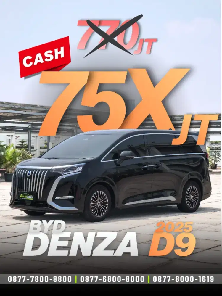 DENZA 2025 CLEAR SALE !!