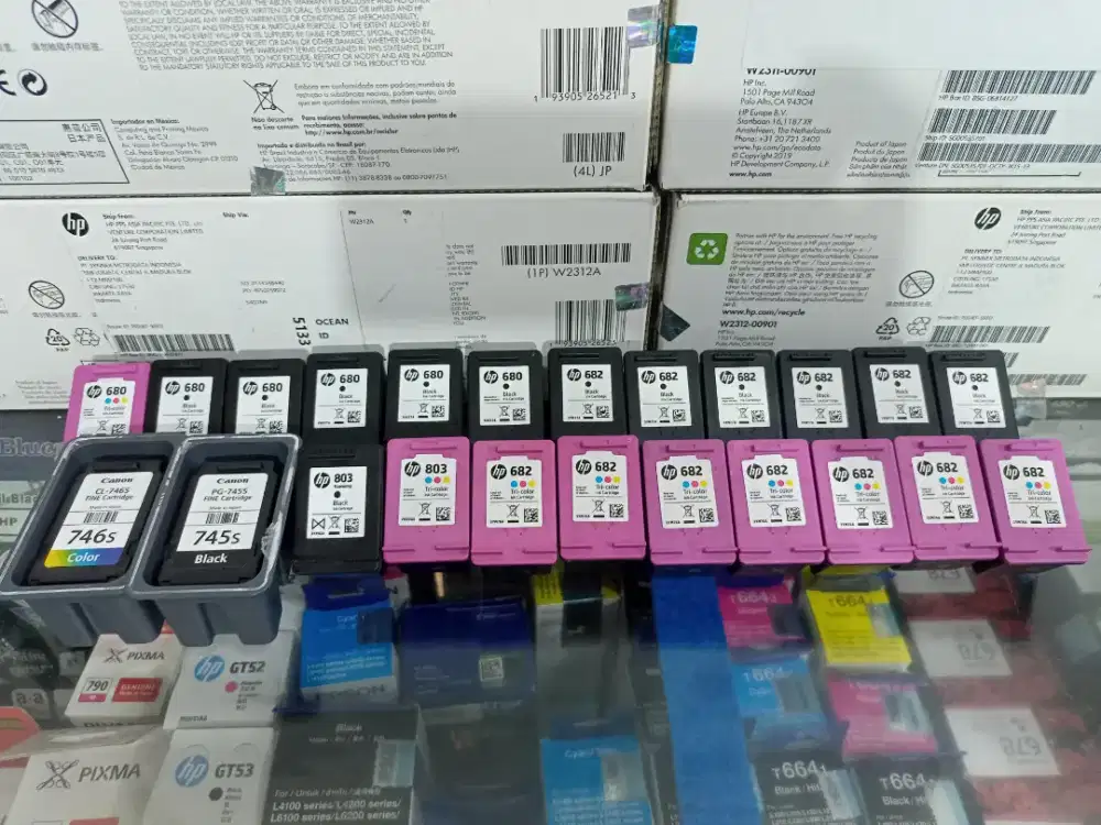 Menerima Tinta Printer HP, Canon, Epson Dll.