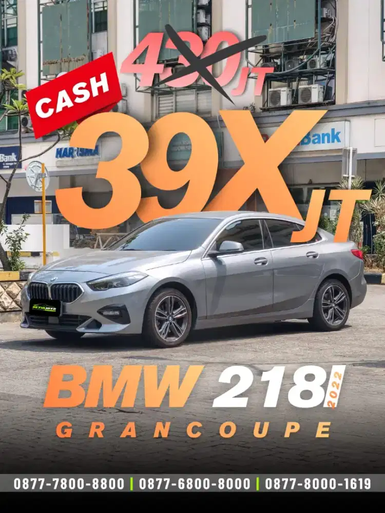 BMW 218i Flash sale !! Harga terbaik