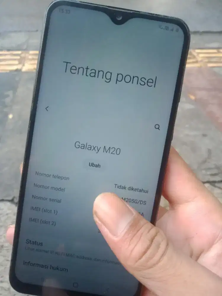 Samsung m20 ram 3/32gb