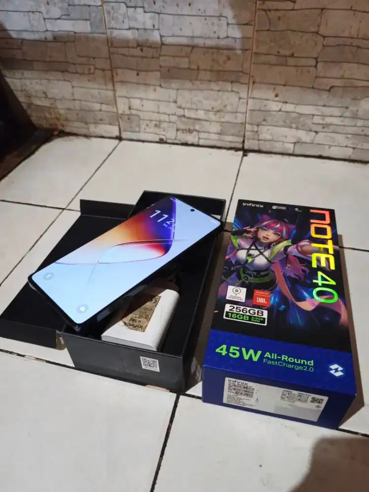 INFINIX NOTE 40 8/256 FULLSHET NO MINUS