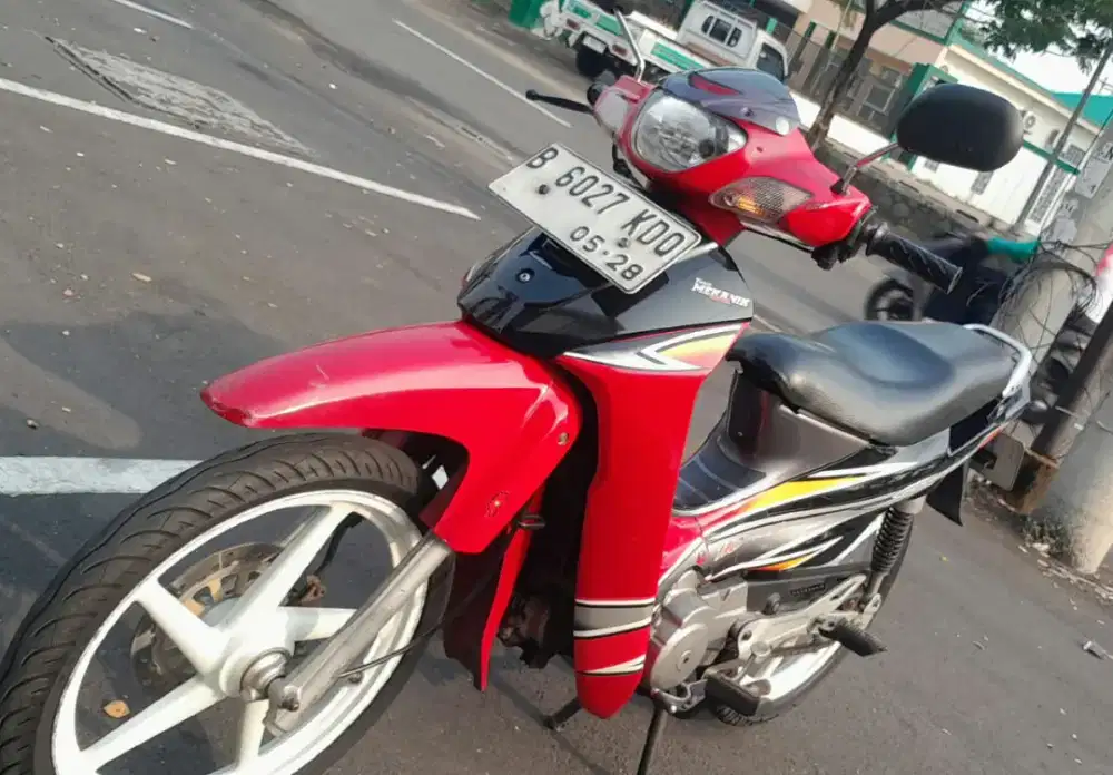 Shogun R 110, velg racing ORI, pajak hidup