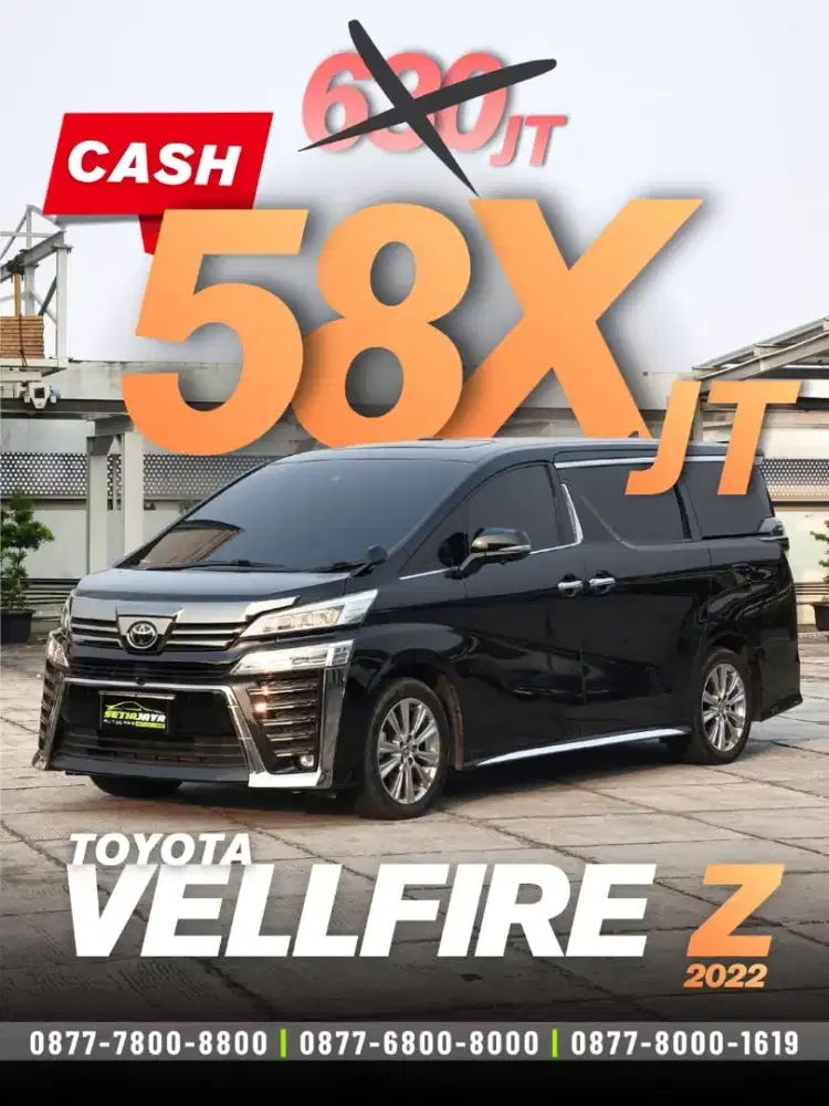 VELLFIRE 2022 BUKAN ALPHARD