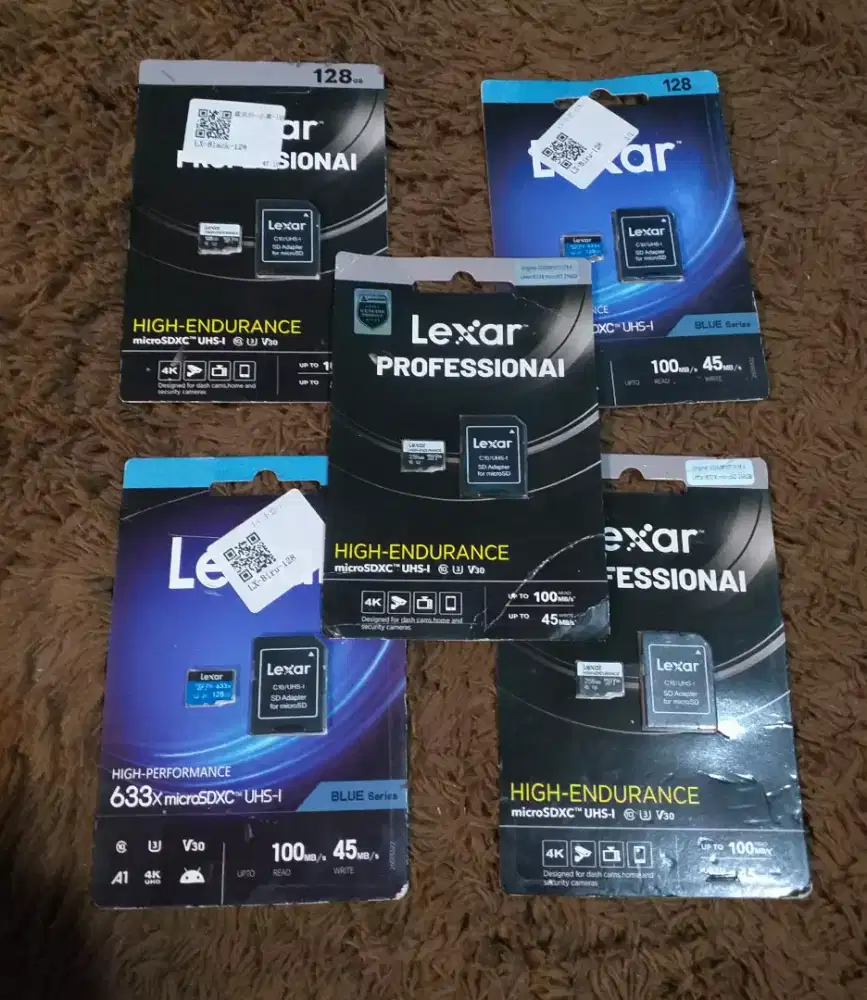 Memory Lexar 128 dan 256