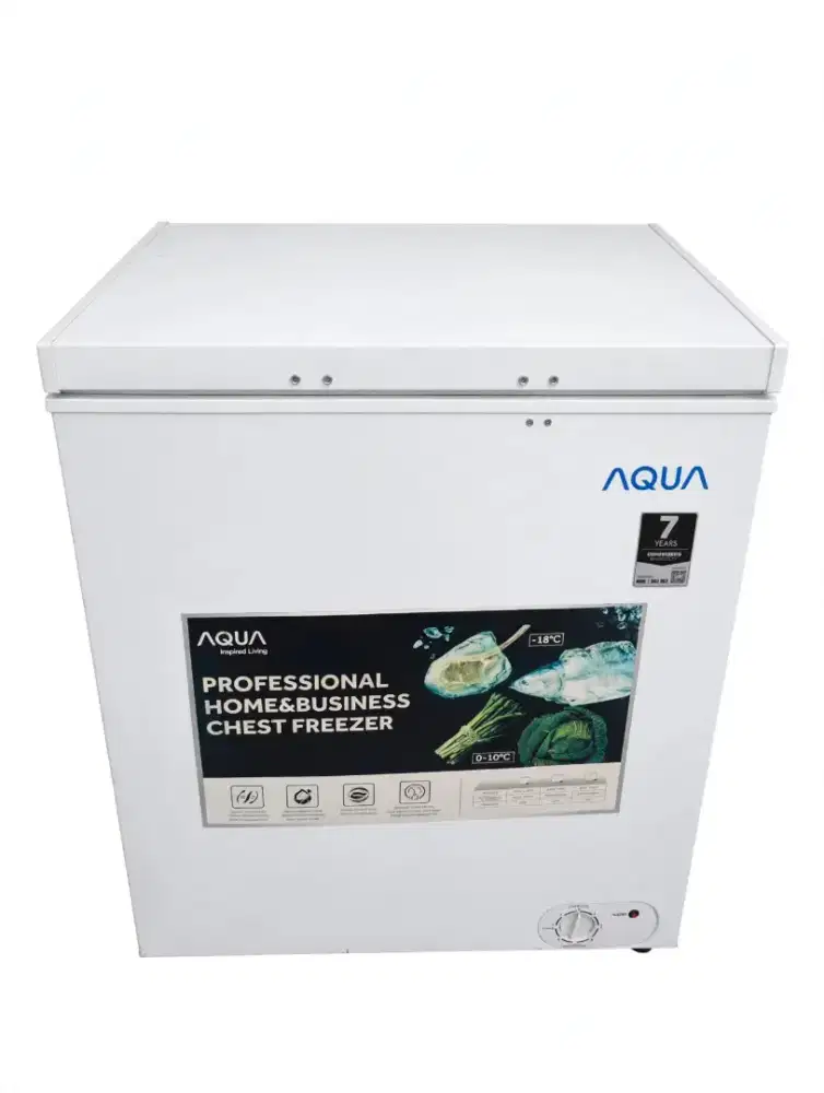 FREEZER AQUA 160FA CHEST FREEZER BOX LEMARI PEMBEKU
