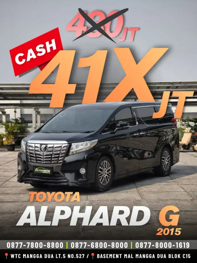 Alphard Tangan pertama!! Service record