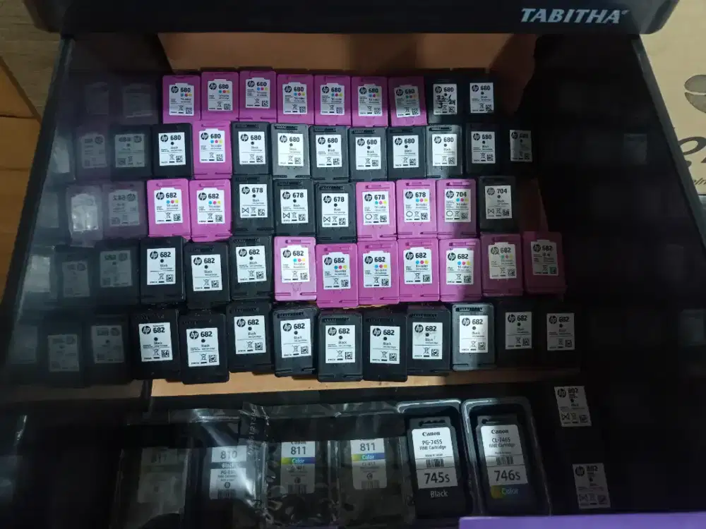 Menerima Tinta Printer HP, Canon, Epson Dll.
