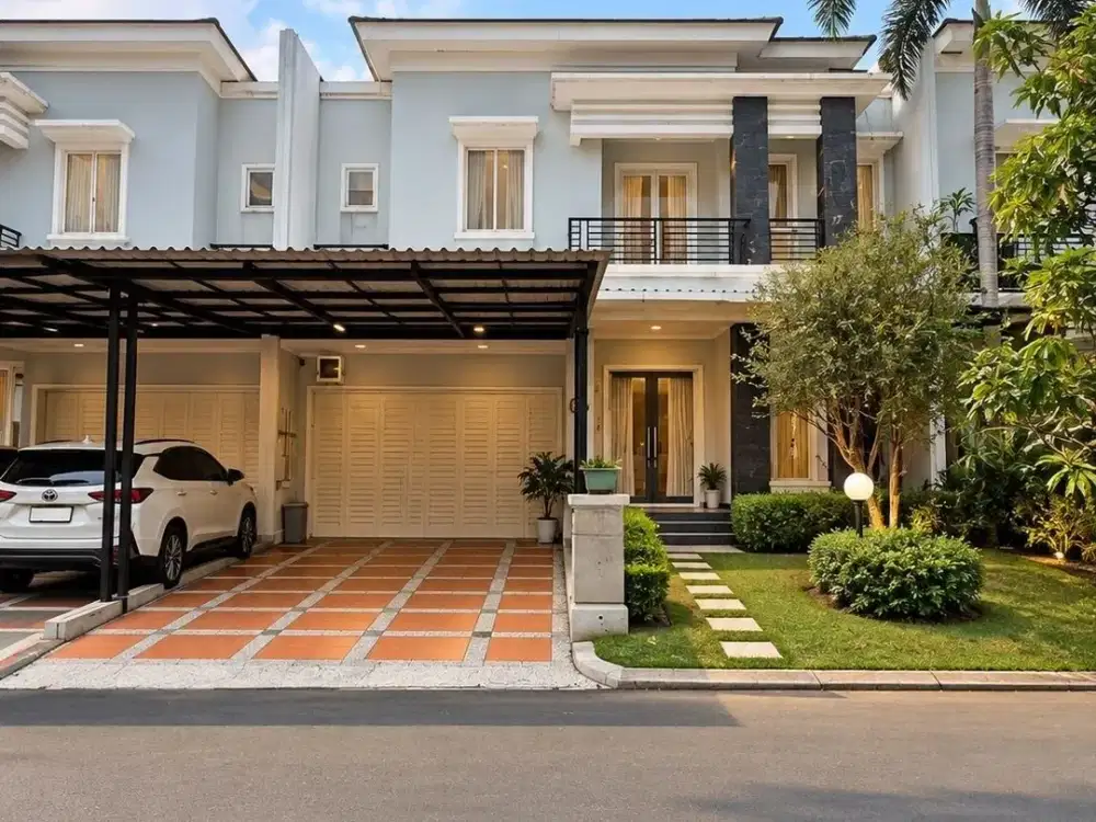 Rumah 2 Lantai 4+1 Kamar Siap Huni di Aquamarine