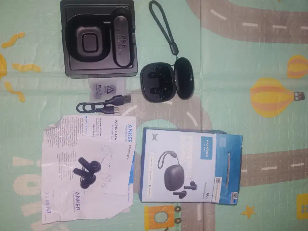 Headset bluetooth angker R50i