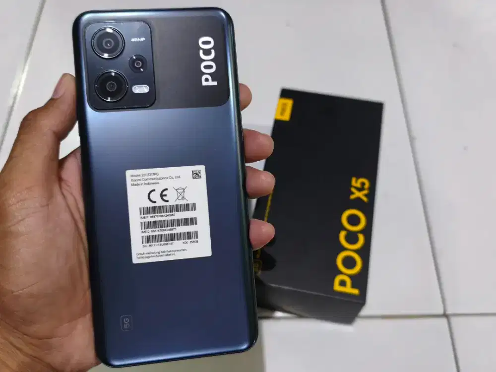 poco x5 5g 8/256 fullset