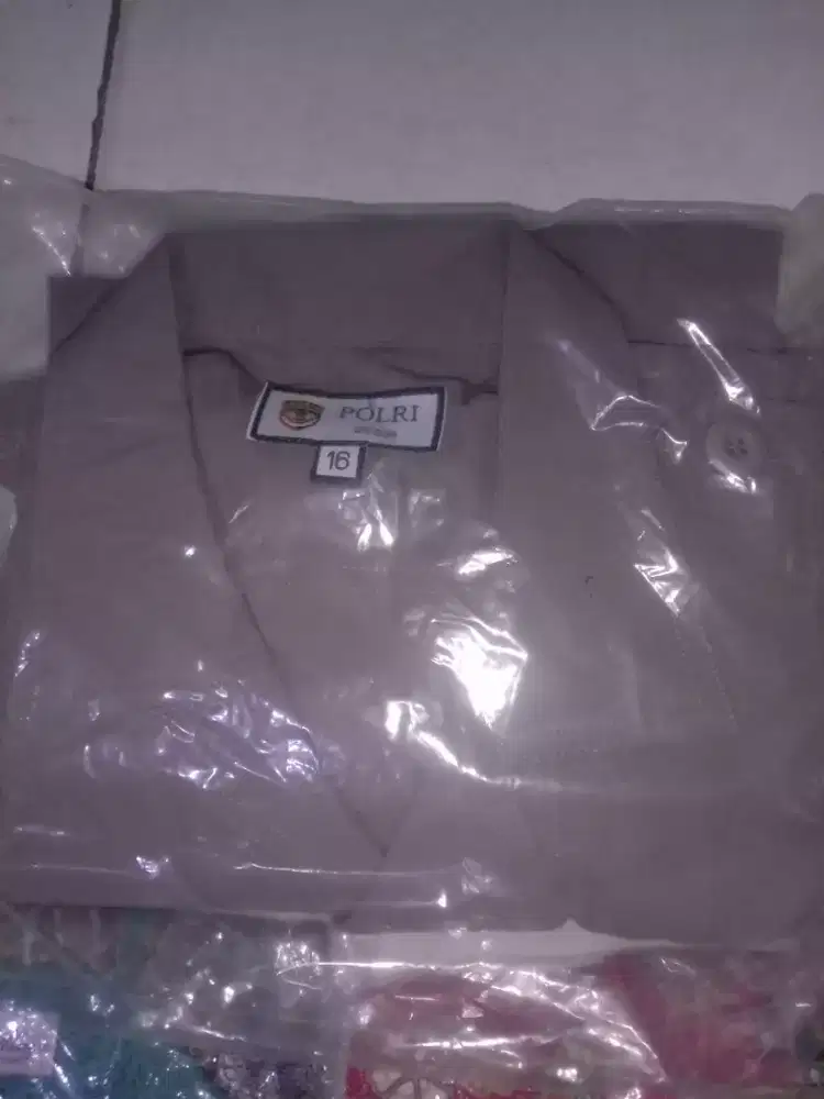Baju polisi ukuran xl