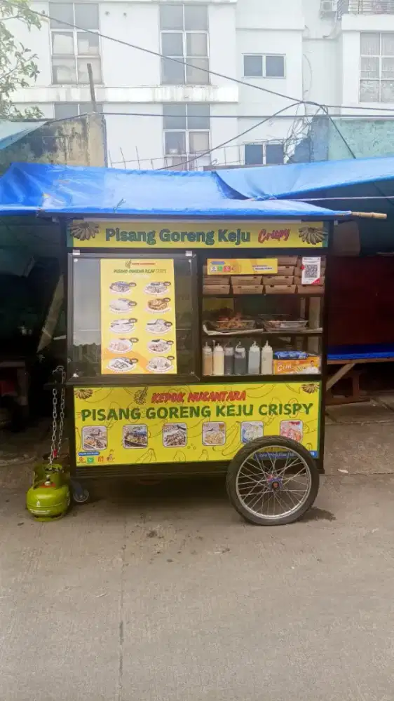 Lapak dan Gerobak, lokasi rame