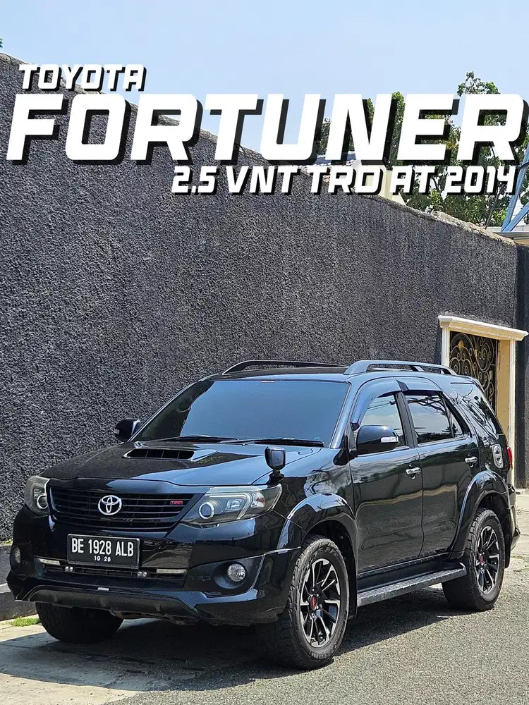 Fortuner 2014 G vnt trd diesel metik istimewa buruan sisa 1 lagi joss