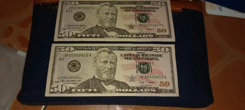 Dijual Koleksi Uang Dolar Antik