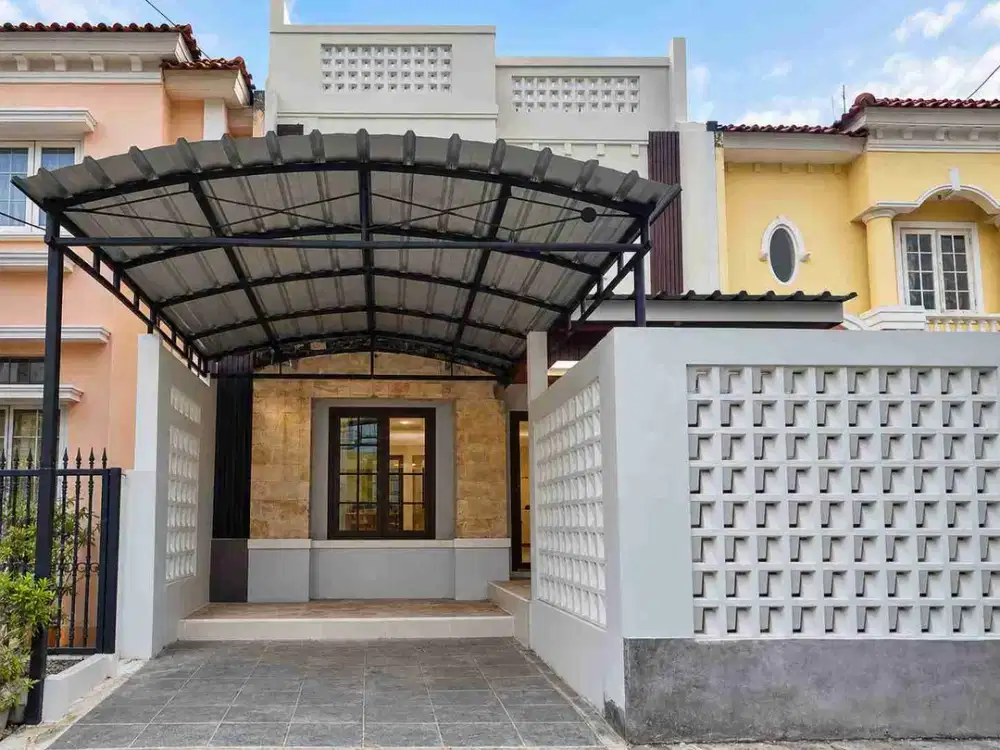 Dijual dan disewakan Rumah Cantik Minimalis Siap Huni di Raffles Hills Cibubur cluster belakang