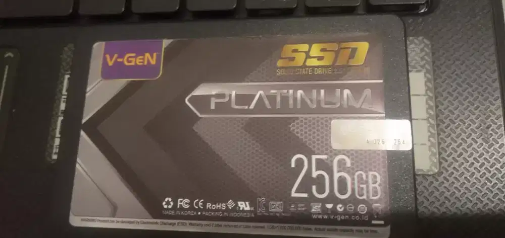 SSD V-Gen platinum 256GB original