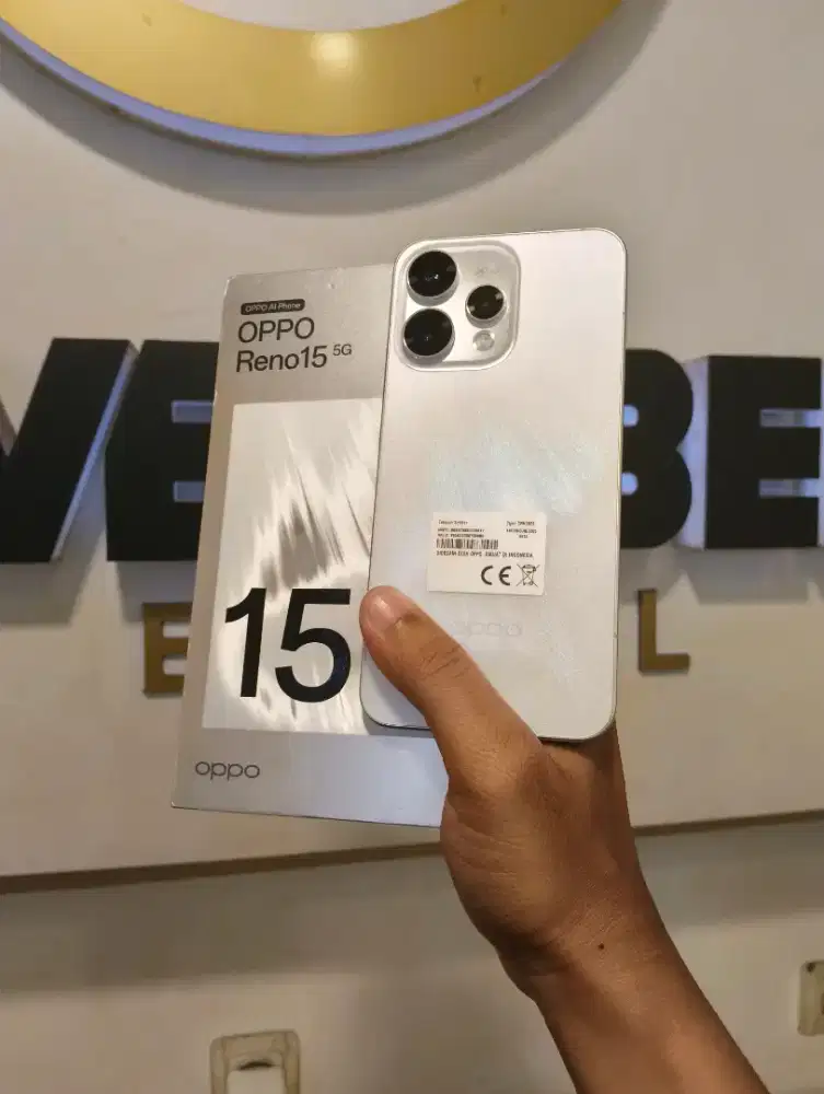 Jual Oppo Reno 15 5G Second Ram 8/256Gb Mulus Fullset No Kendala