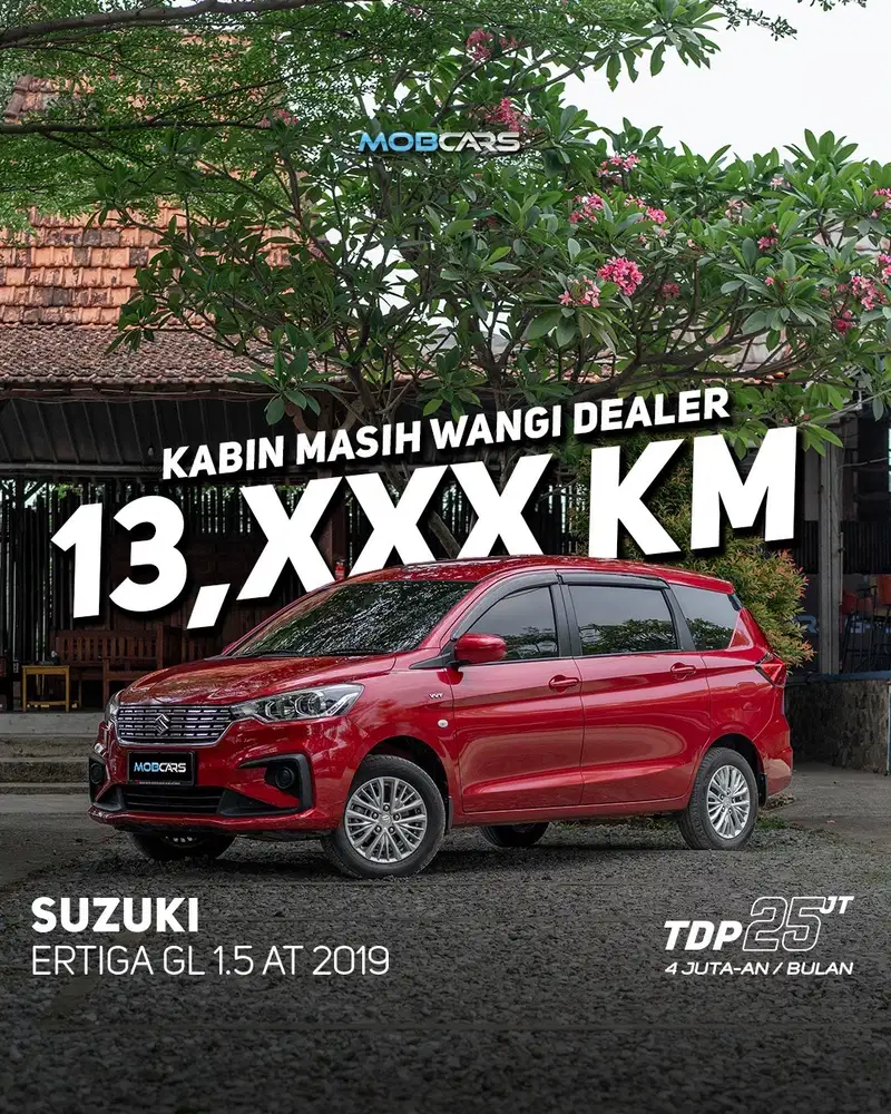 [LOW KM] ERTIGA GL 1.5 AT 2019