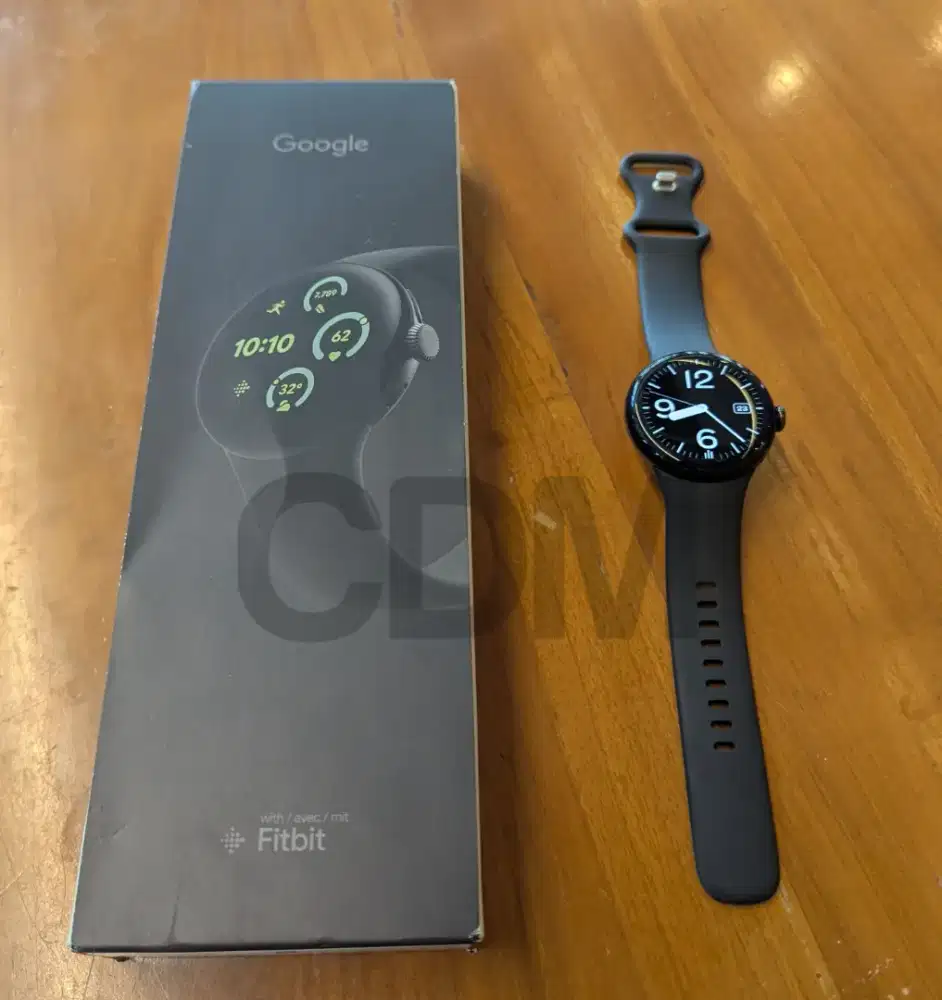 Pixel Watch 3 41mm Hitam (Fullset)