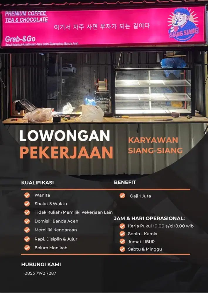 Bisa hubungi saja langsung