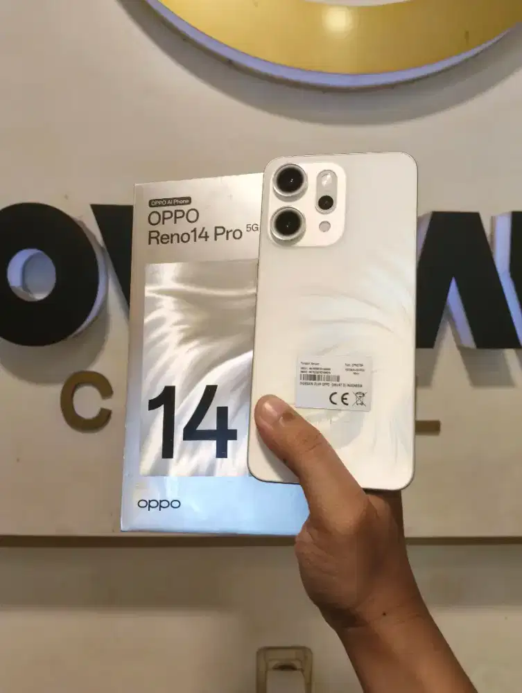 Jual Oppo Reno 14 Pro Second Ram 12/512Gb Mulus Fullset No Kendala