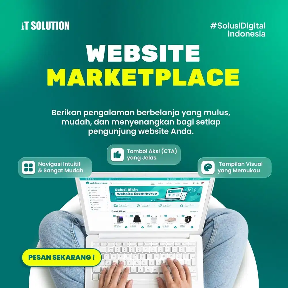 Jasa Pembuatan Website Marketplace Profesional