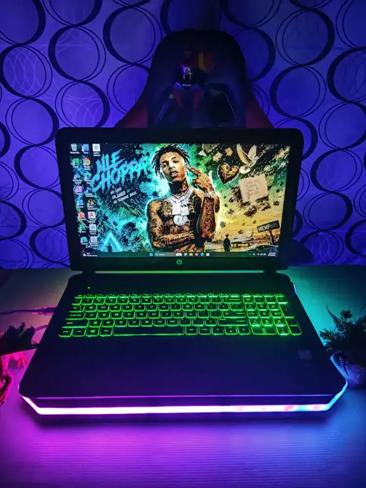 HP PAVI-GAMING6 F77  [RAM 16GB/SSD+HDD VGA NVIDIA GTX 4Gb]
