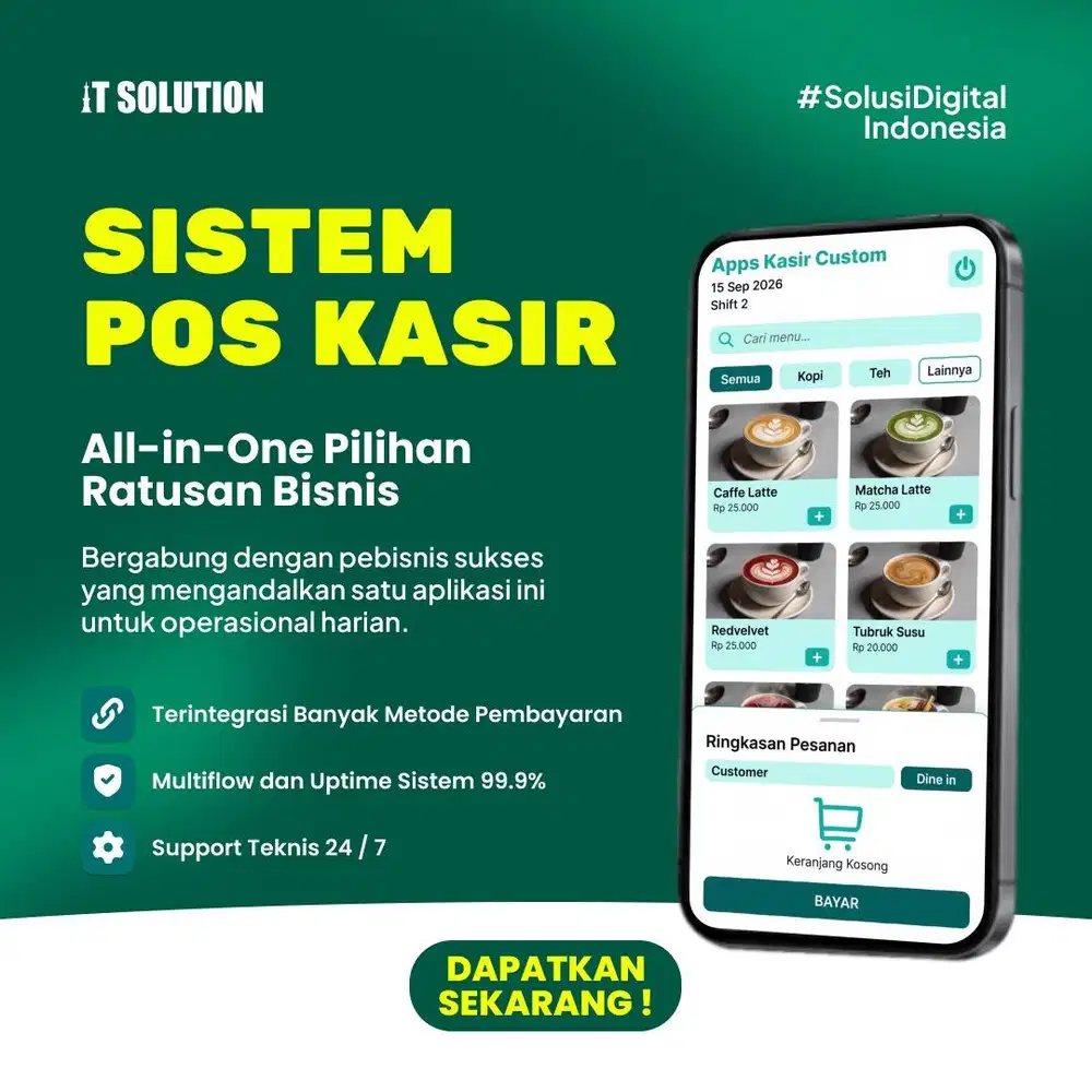 Jasa Pembuatan Sistem Aplikasi POS Profesional untuk Bisnis