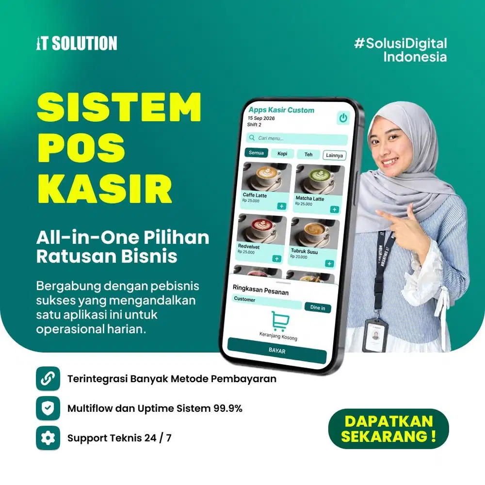 Jasa Pembuatan Sistem POS Kasir Profesional