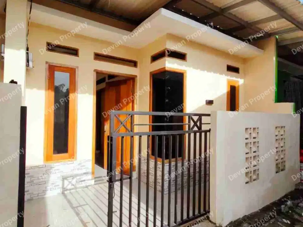 Rumah minimalis harga ekonomis masuk mobil..
