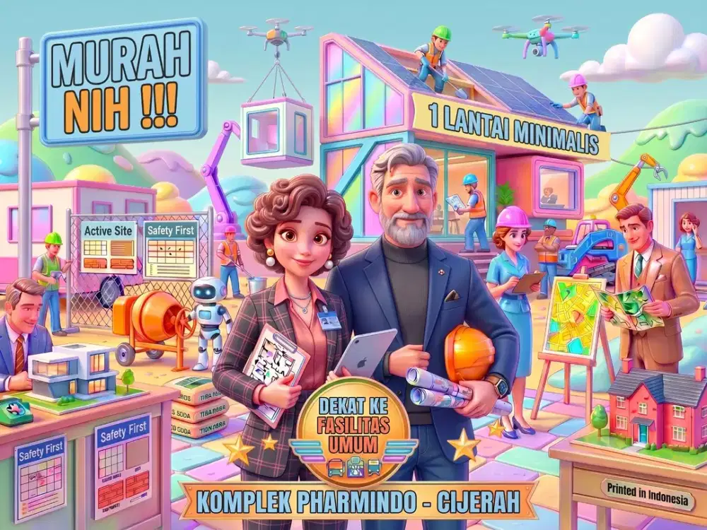 JUAL RUMAH DI PHARMINDO, CIJERAH, MELONG, CIMAHI.