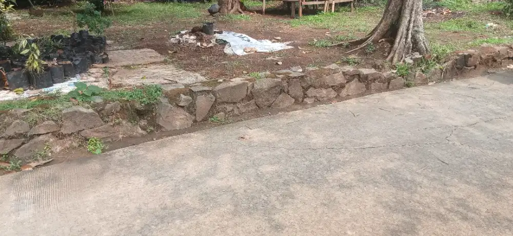 Tanah 4000 m buat  minimalis  gunung sindur bogor