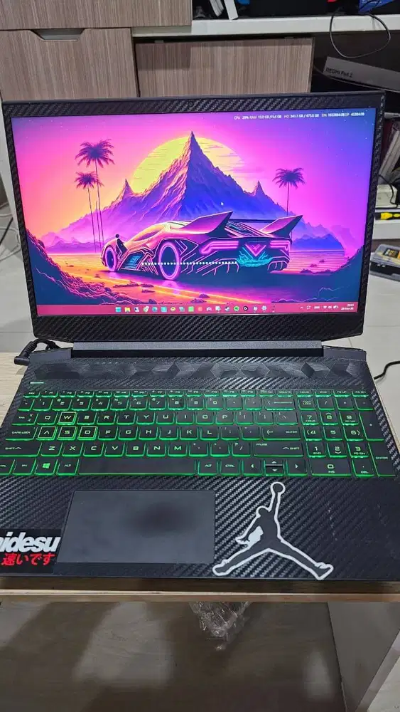 HP Pavilion Gaming 15 EC-1076AX 8GB, 512GB GTX 1660 Ti