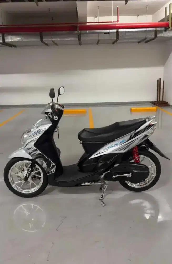 Mio soul silver perak 2008 restorasi