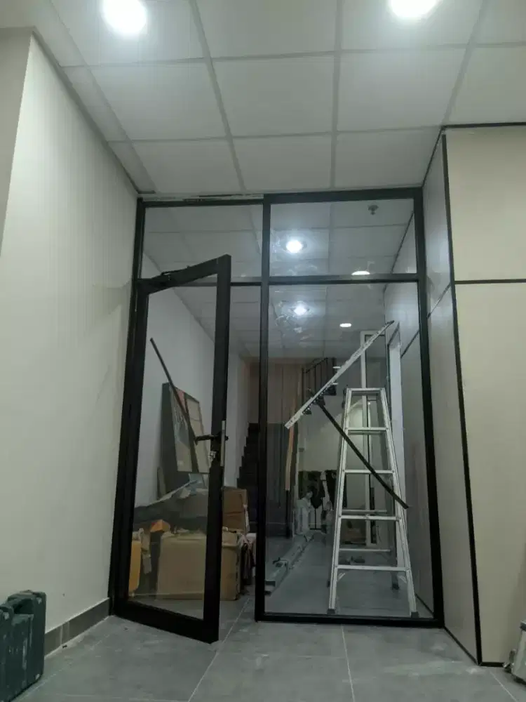pintu kaca aluminium harga terjangkau