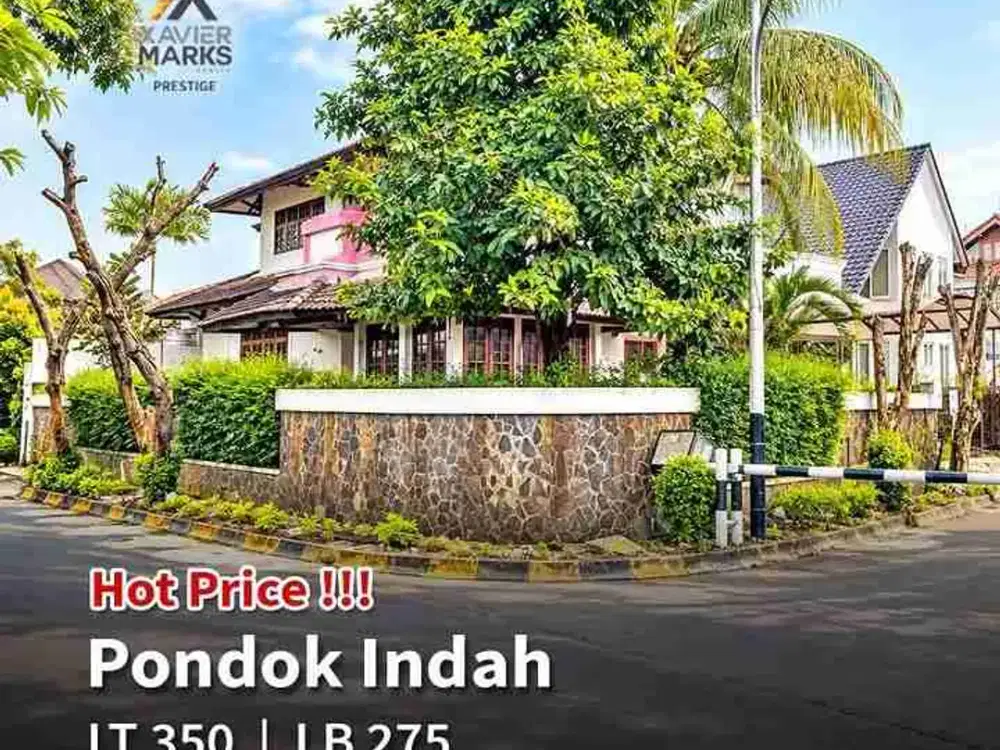 DIJUAL RUMAH JL GEDUNG HIJAU PONDOK INDAH JAKARTA SELATAN