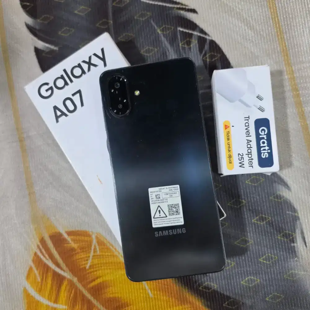 Samsung Galaxy A07 4/128 garansi Juli 2027