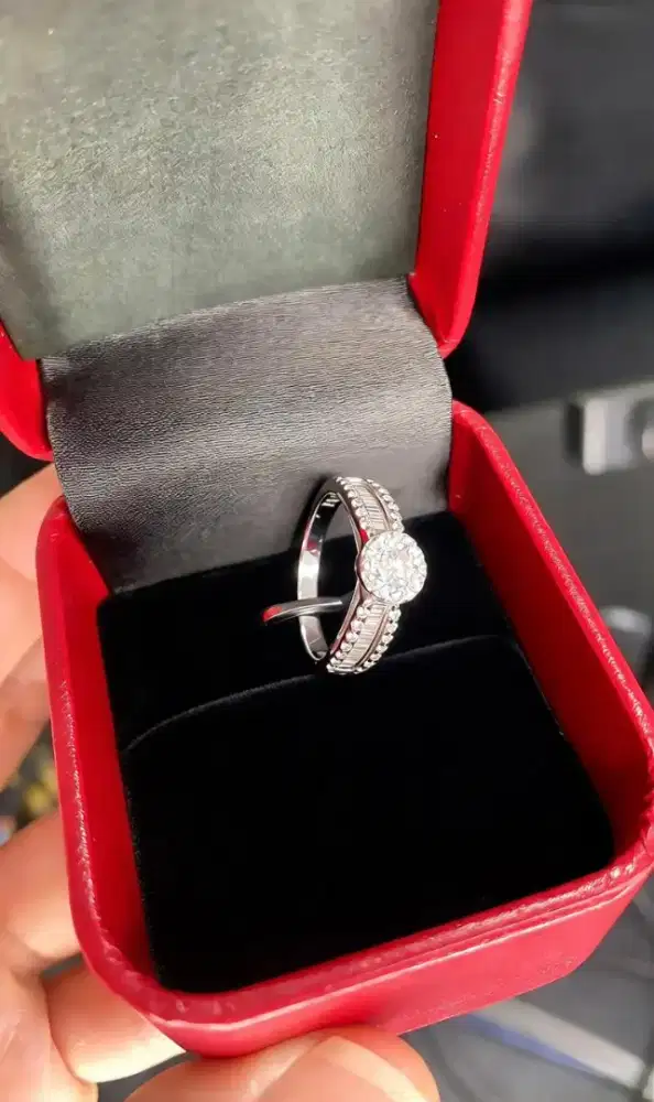 Cincin Emas Berlian Frank & Co Asli Murah