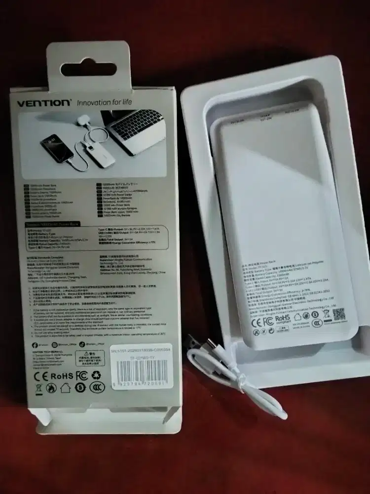 Power bank 10000 mAh merk Vention