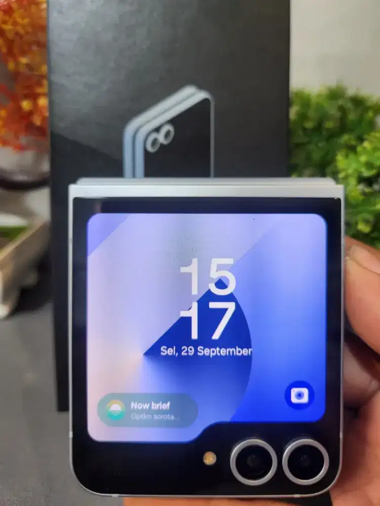 SAMSUNG Z FLIP 6 5G RAM 12/512GB ORIGINAL SEIN MULUS NORMAL FULLSHET